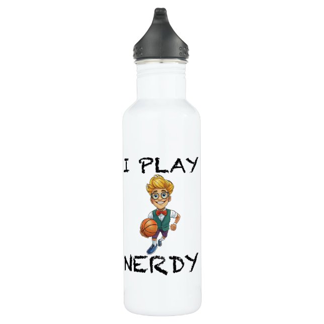 I Play Nerdy 710 Ml Water Bottle (Right)