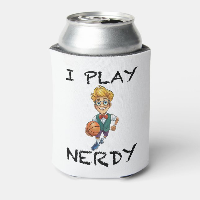 I Play Nerdy Can Cooler (Can Back)