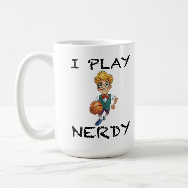 I Play Nerdy Coffee Mug (Left)