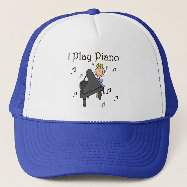 I Play Piano Hat (Front)