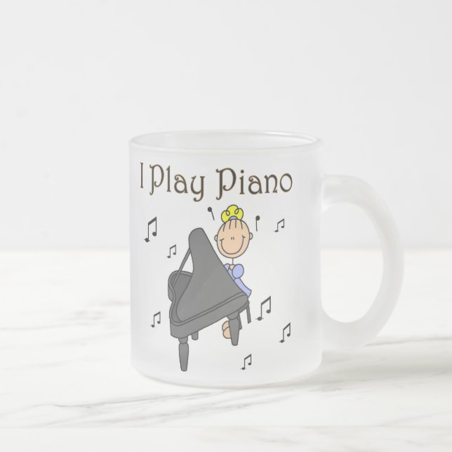 I Play Piano Mug (Right)
