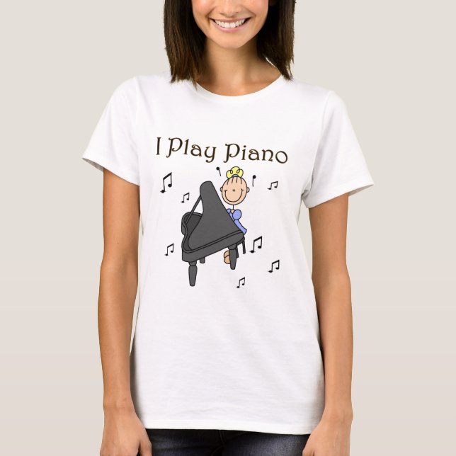 I Play Piano T-shirts and Gifts (Front)
