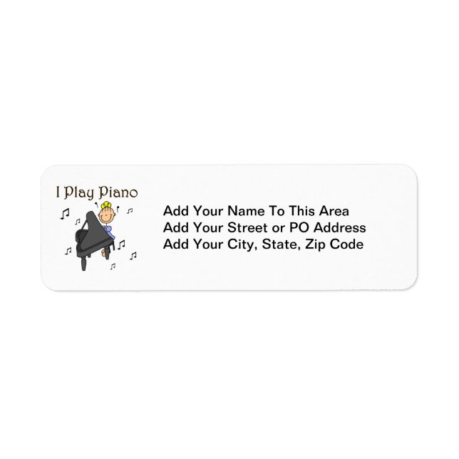 I Play Piano T-shirts and Gifts (Front)