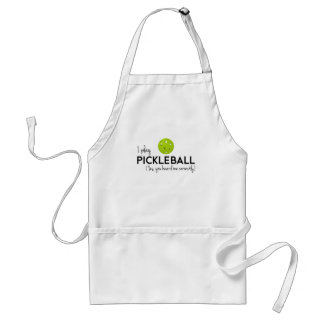I Play Pickleball Standard Apron