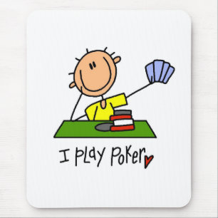 I Play Poker Mouse Mat