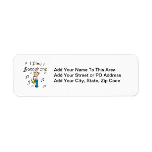 I Play Saxophone Stick Figure T-shirts and Gifts