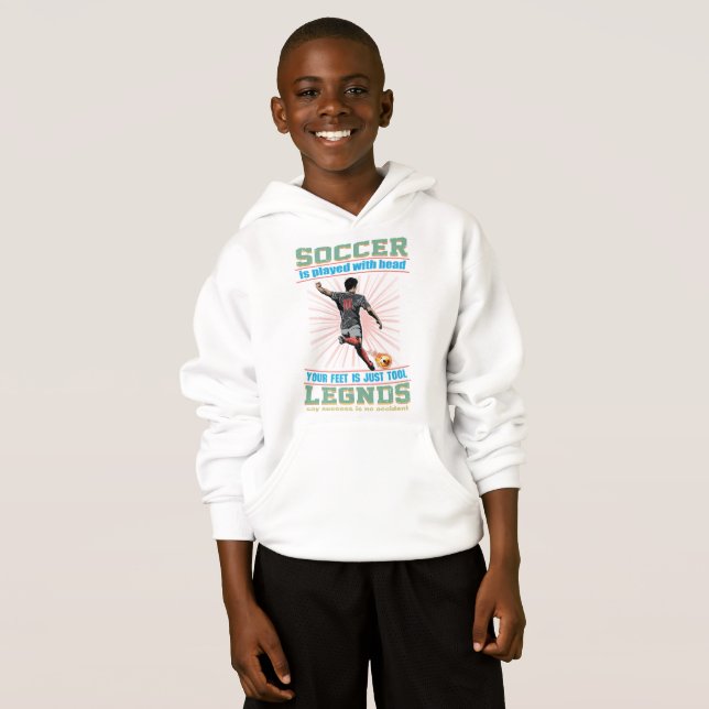 I Played Football With My Head Hoodie (Front Full)