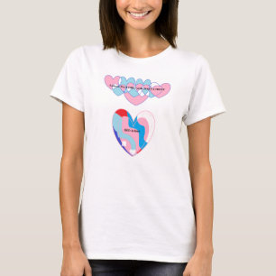 I please The LORD GOD JESUS CHRIST on 8/hearts wmn T-Shirt