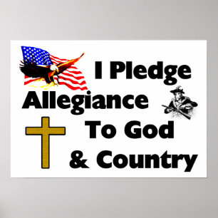 I Pledge Allegiance Poster