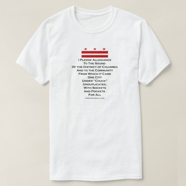 I Pledge Allegiance T-Shirt (Design Front)