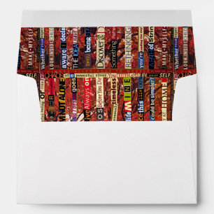 I Pledge Allegiance to Myself - Collage Envelope