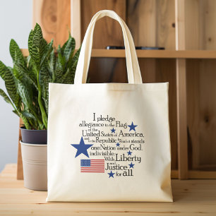 I pledge Allegiance to the flag of the United Tote Bag