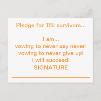 I Pledge... Postcard