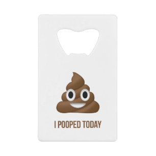 I Pooped Today Funny Emoticon