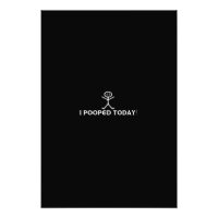 i pooped today