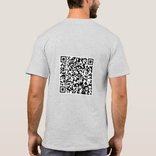 I Pooped Today Poop Emoji Proctology QR Code  T-Shirt