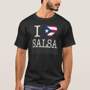 I PR Heart SALSA Black 2 T-Shirt