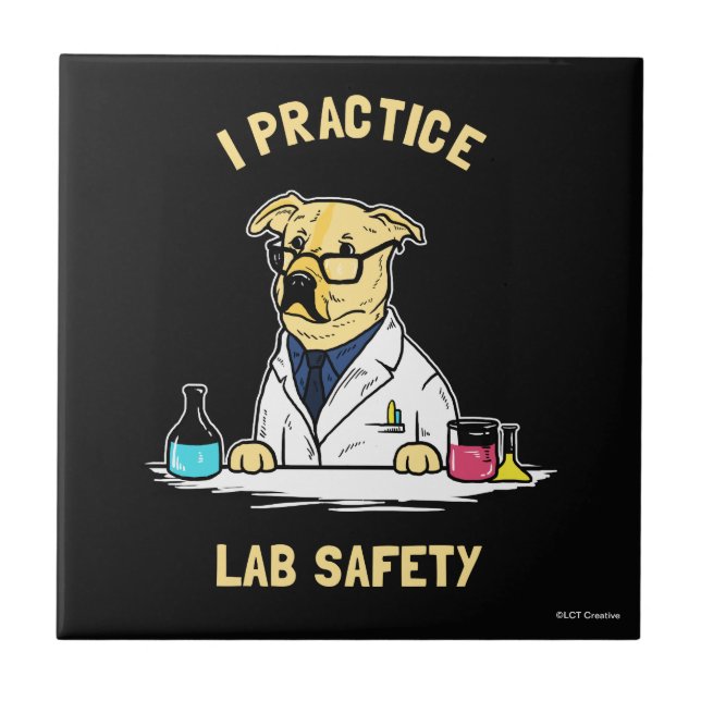 I Practice Lab Safety Tile (Front)