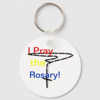 I Pray the Rosary! Key Ring