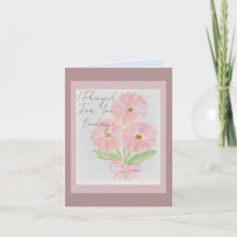 I Prayed For You Today | Watercolor Gerber Daisy