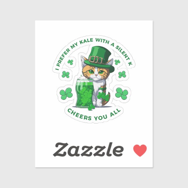 I Prefer My Kale With A Silent K Funny Beer Lover (Sheet)