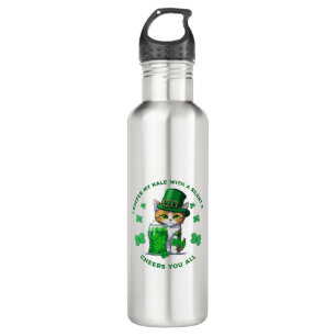I Prefer My Kale With A Silent K Funny Beer Lover 710 Ml Water Bottle