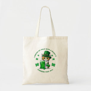 I Prefer My Kale With A Silent K Funny Beer Lover Tote Bag