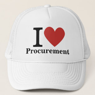 I ❤️ Procurement for Employees CUSTOM Trucker Hat