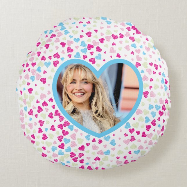 I promise to Stay, If you Promise to never Leave. Round Cushion (Front)