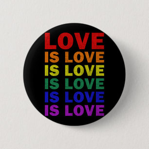 I Promise To Teach Love LGBT-Q Pride Proud Ally Te 6 Cm Round Badge