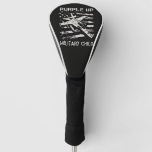 I Purple Up Month Of Military Golf Head Cover