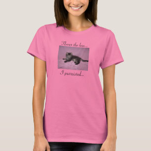 I Purrsisted T-Shirt for Women