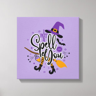 I Put A Spell On You Canvas Print