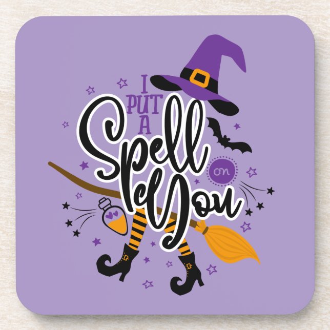 I Put A Spell On You Coaster (Front)