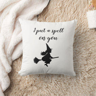 I Put a Spell On You Halloween  Cushion