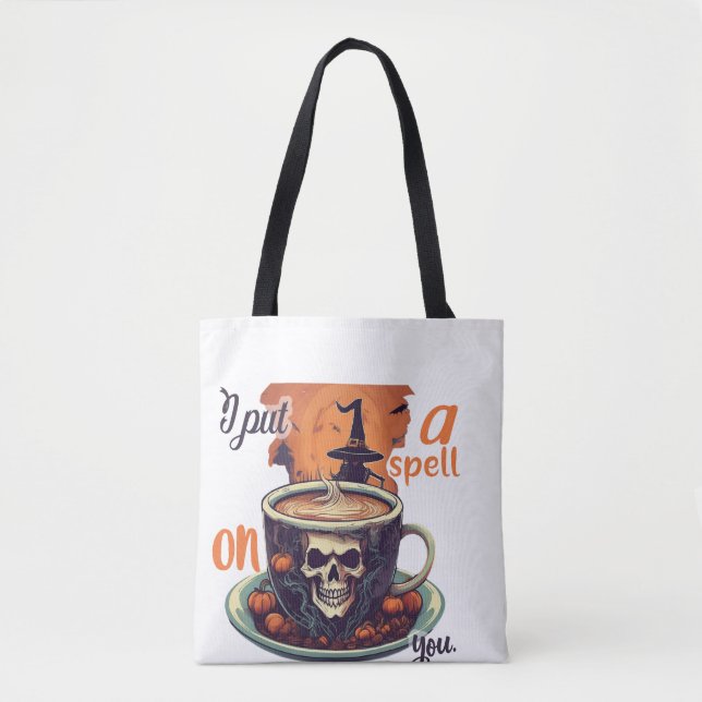 I Put a Spell On You Halloween Tote (Front)