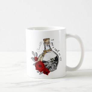 I Put A Spell On You – Love Potion with Skulls Coffee Mug