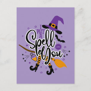 I Put A Spell On You Postcard
