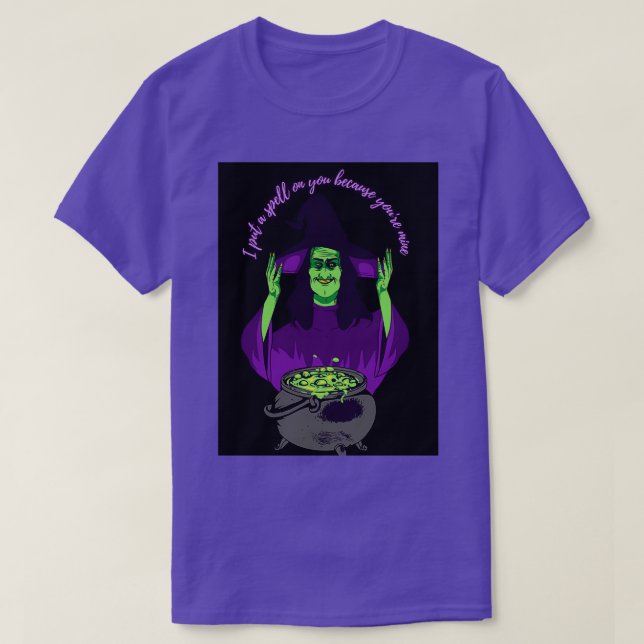 I Put a Spell on You T-Shirt (Design Front)