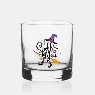 I Put A Spell On You Whiskey Glass