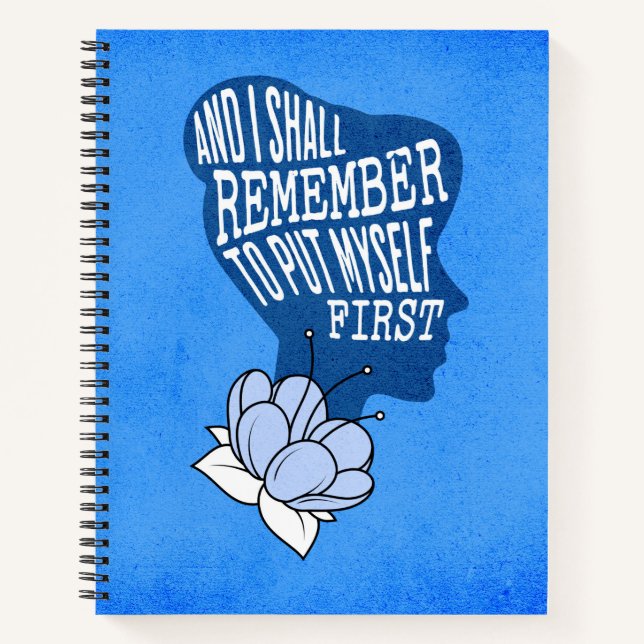 I Put Myself First Journalling Notebook (Front)
