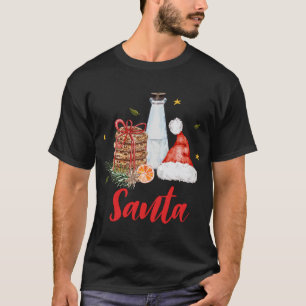 I Put Out For Santa Christmas Couples Matching Paj T-Shirt