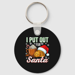 I Put Out For Santa Funny Xmas Christmas Couple Ma Key Ring