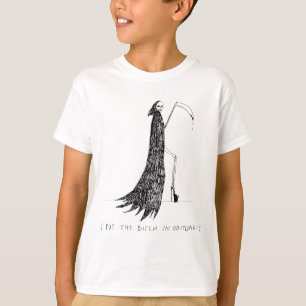 I Put The In Obituary Funny Halloween Dark Humour T-Shirt