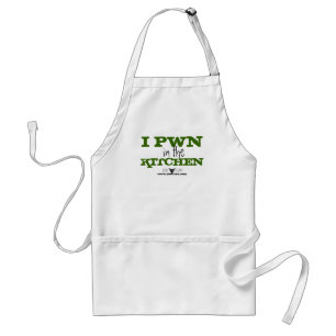 I Pwn in the Kitchen Apron