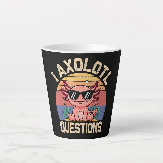 I Questions Youth Latte Mug (Front)