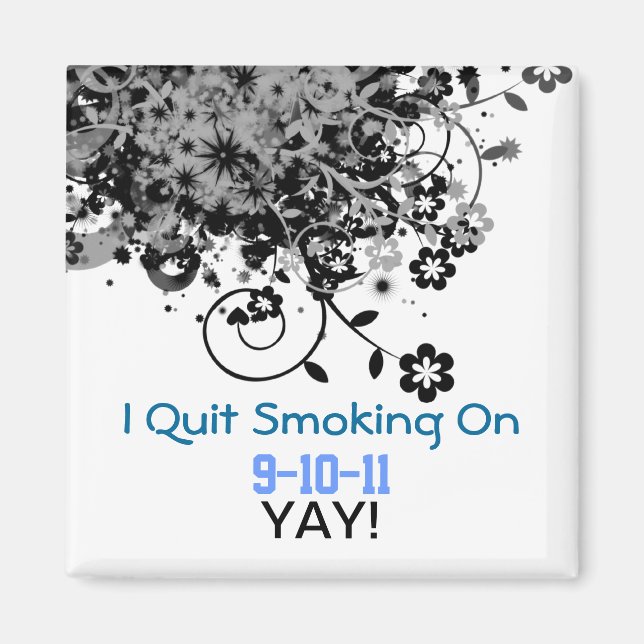 I quit, Yay! Magnet (Front)
