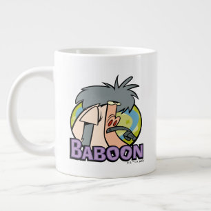 I.R. Baboon Character Badge Large Coffee Mug