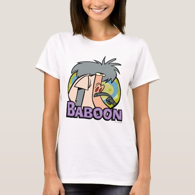 I.R. Baboon Character Badge T-Shirt (Front)