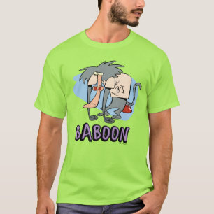 I.R. Baboon Character Graphic T-Shirt